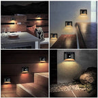 Solar Motion Sensor Stair Light with Dual Color Temperature and IP55 Weather Resistance All Vera Mart