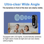 Doorbell Camera with HD Wide-Angle Lens and Two-Way Audio, Rechargeable Battery All Vera Mart