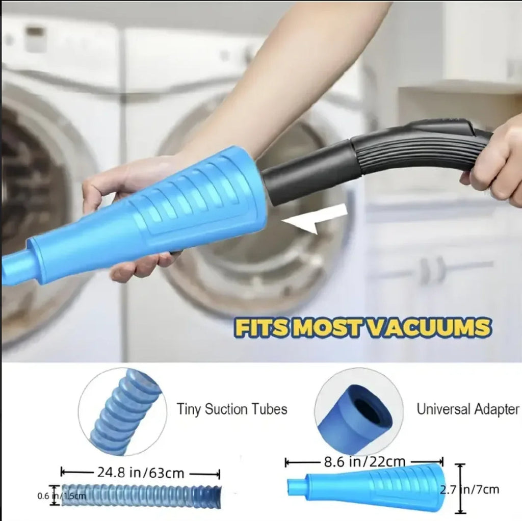 Dryer Vent Lint Removal Tool with Flexible Design and Vacuum Hose Compatibility All Vera Mart