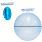 Inflatable Jelly Ball Set with Air and Water Fill for Outdoor Play, 3-Pack All Vera Mart