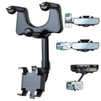 Rearview Mirror Phone Holder with 360 Rotation and Extendable Arm All Vera Mart