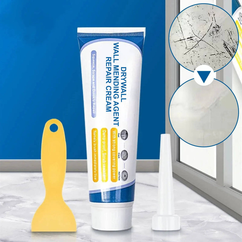 Quick Drying Drywall Repair Cream with Scraper and Sanding Block All Vera Mart