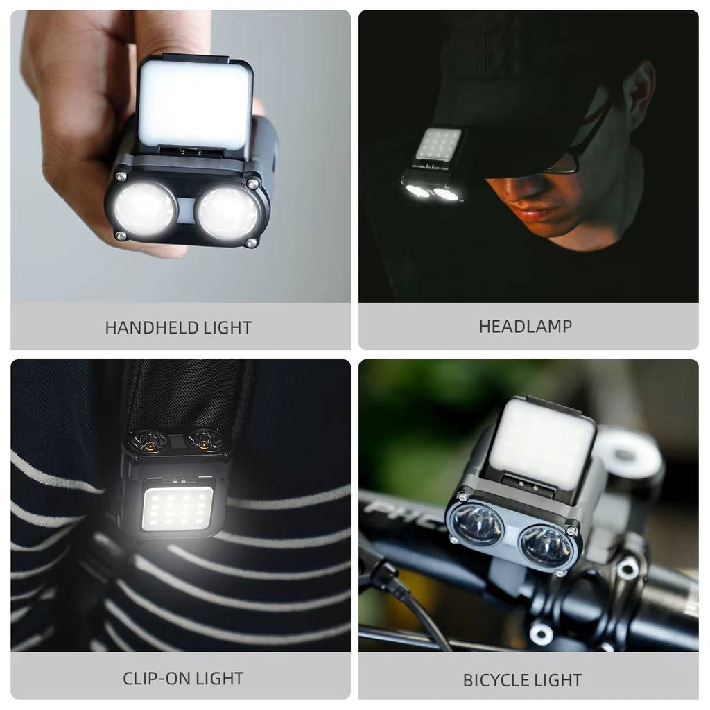 LED Headlamp with Wave Sensor and 90 Degree Tilting Beam for Outdoor Activities All Vera Mart