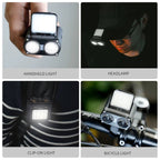 LED Headlamp with Wave Sensor and 90 Degree Tilting Beam for Outdoor Activities All Vera Mart