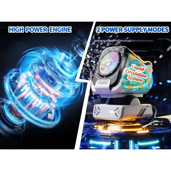 Automatic Bubble Machine with 150 Degree Rotation and RGB Lighting, 30000 Bubbles Per Minute All Vera Mart