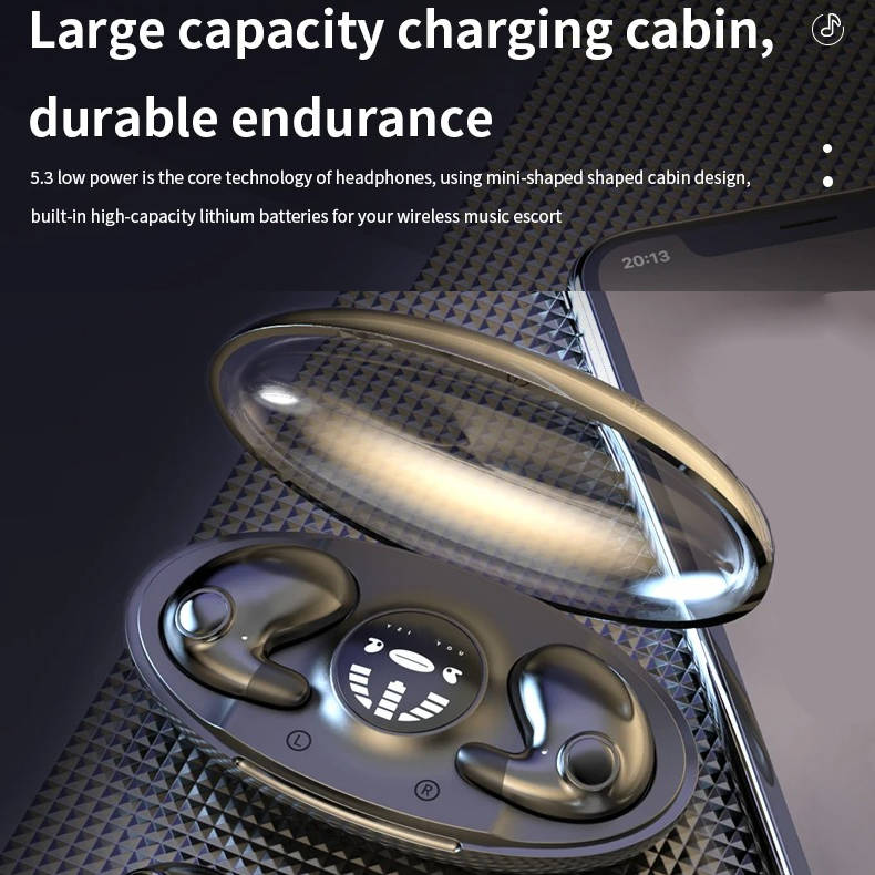 Ultralight Wireless Earbuds with Noise Blocking and 24 Hour Battery for Sleep All Vera Mart