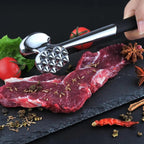 Dual-Surface Meat Tenderizer with 34 Raised Points and Textured Grip All Vera Mart