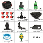 Automatic Drip Irrigation System with Adjustable Timer and Pressure Regulation All Vera Mart