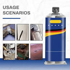 Two-Part Metal Epoxy Adhesive with 95 MPa Bond Strength and Machinable Surface All Vera Mart