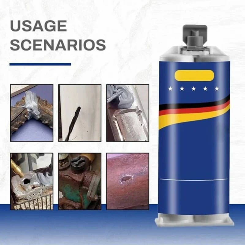Two-Part Metal Epoxy Adhesive with 95 MPa Bond Strength and Machinable Surface All Vera Mart