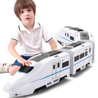 Interactive Train Toy with Flashing Lights and Detachable Cars for Toddlers All Vera Mart