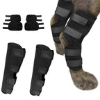 Dog Ankle Brace with Compression Support and Reflective Strips, Neoprene All Vera Mart