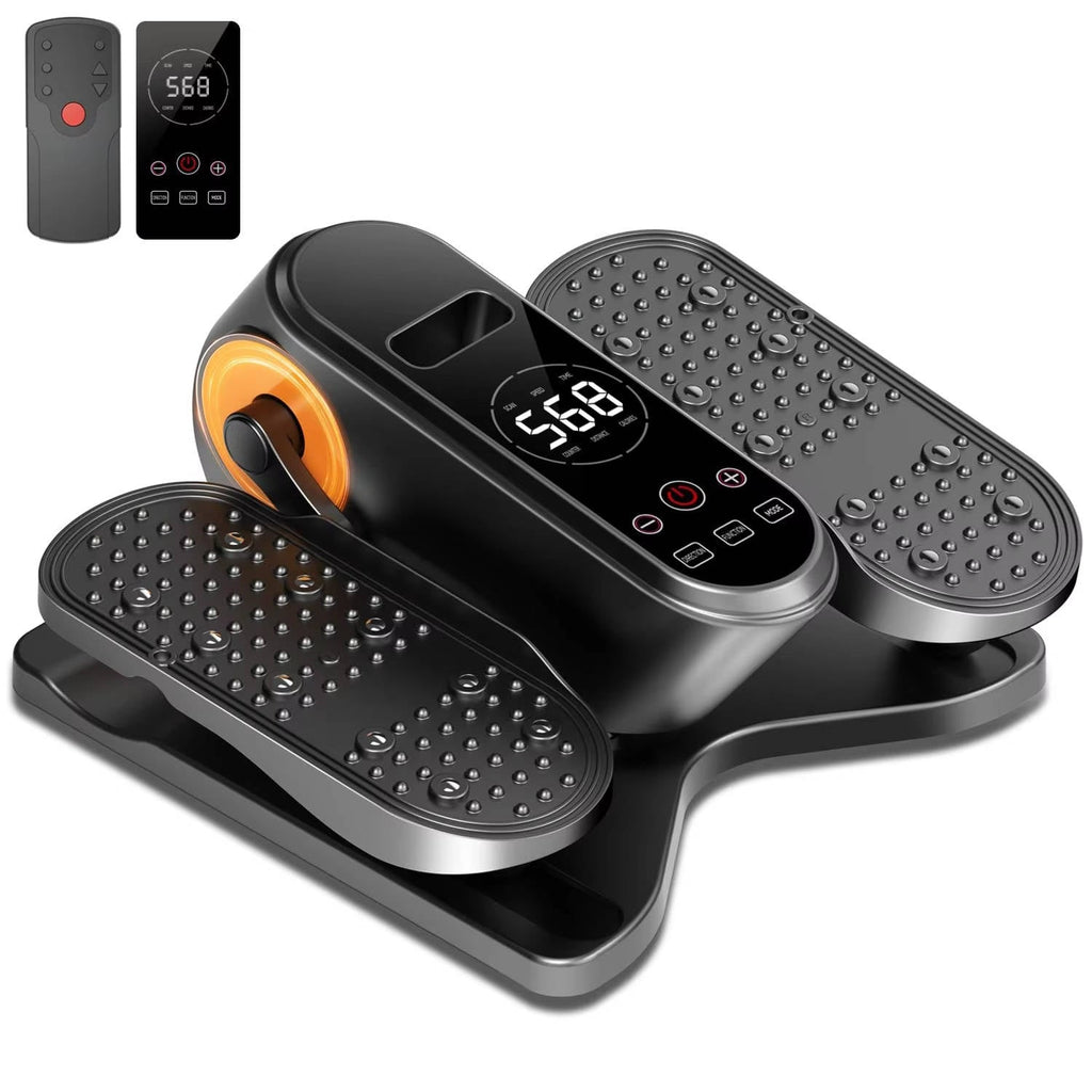 Electric Leg Exerciser with 12 Speed Levels and Remote Control for Under Desk Use All Vera Mart