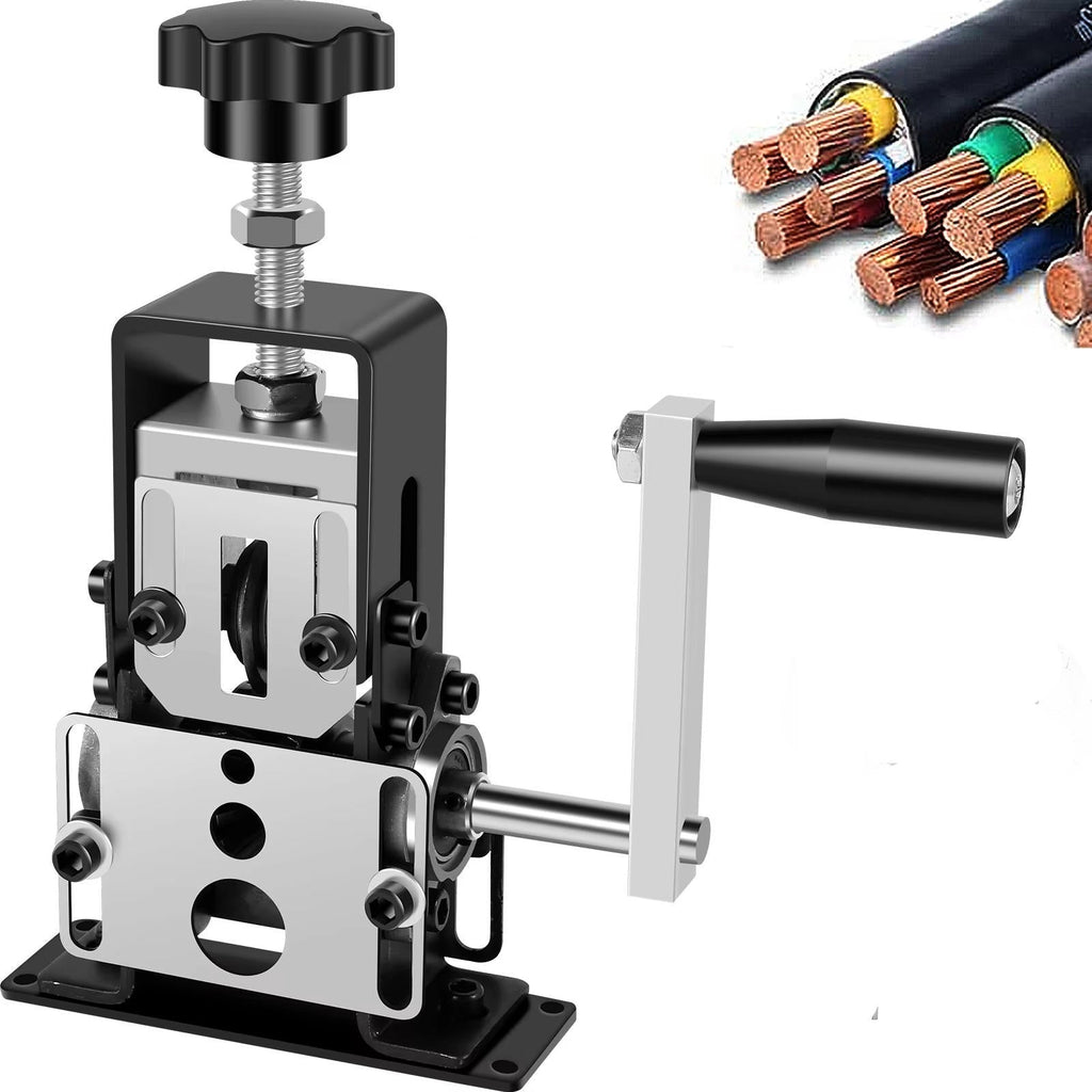Wire Stripper for 1-70mm² Cables with Stainless Steel Blade and Drill Compatible Handle All Vera Mart