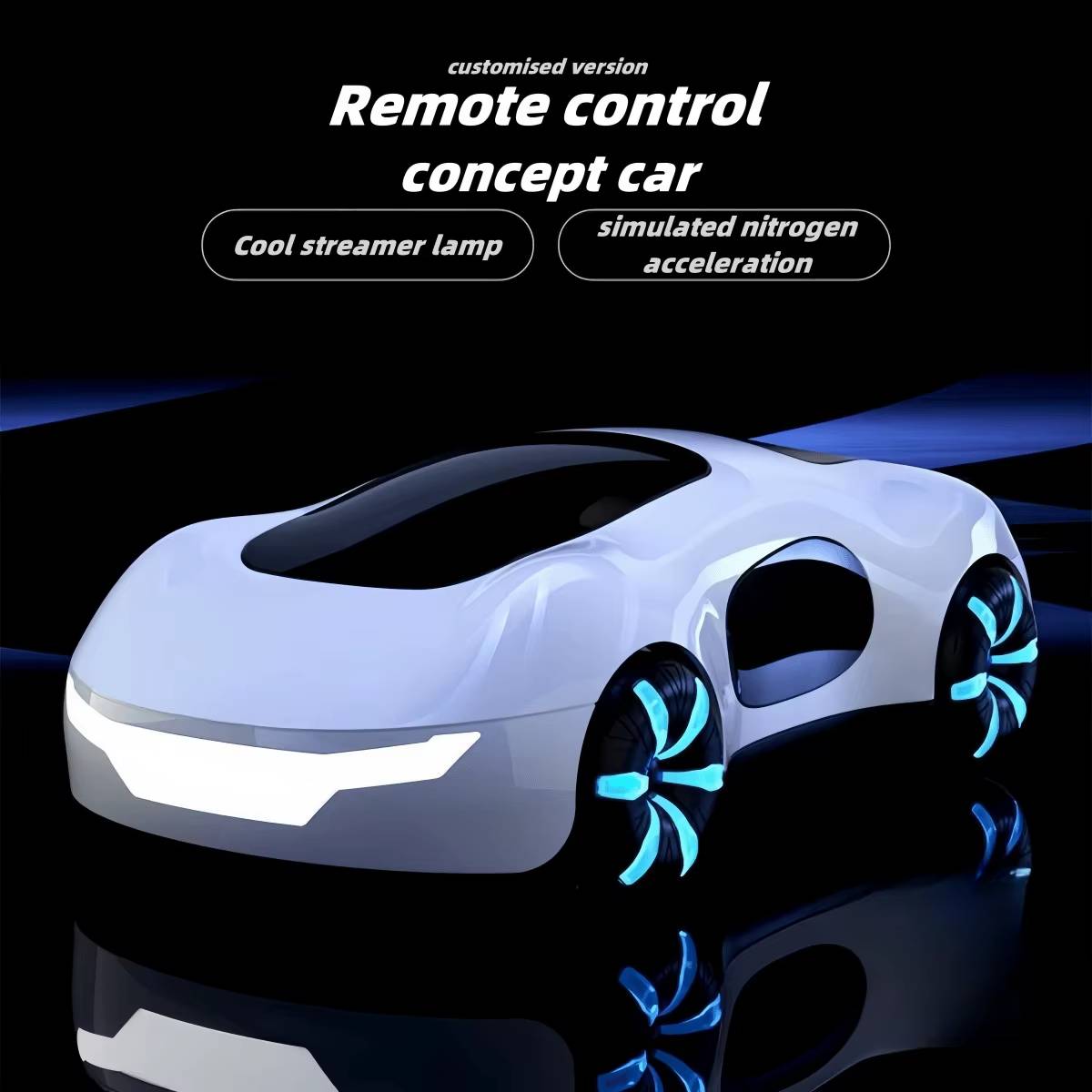 Gesture Control RC Car with Wrist Remote and Drift Tires, LED Lights All Vera Mart
