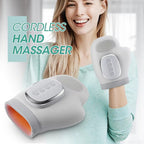 Hand Compression Massager Glove with Heat and Touch Controls All Vera Mart
