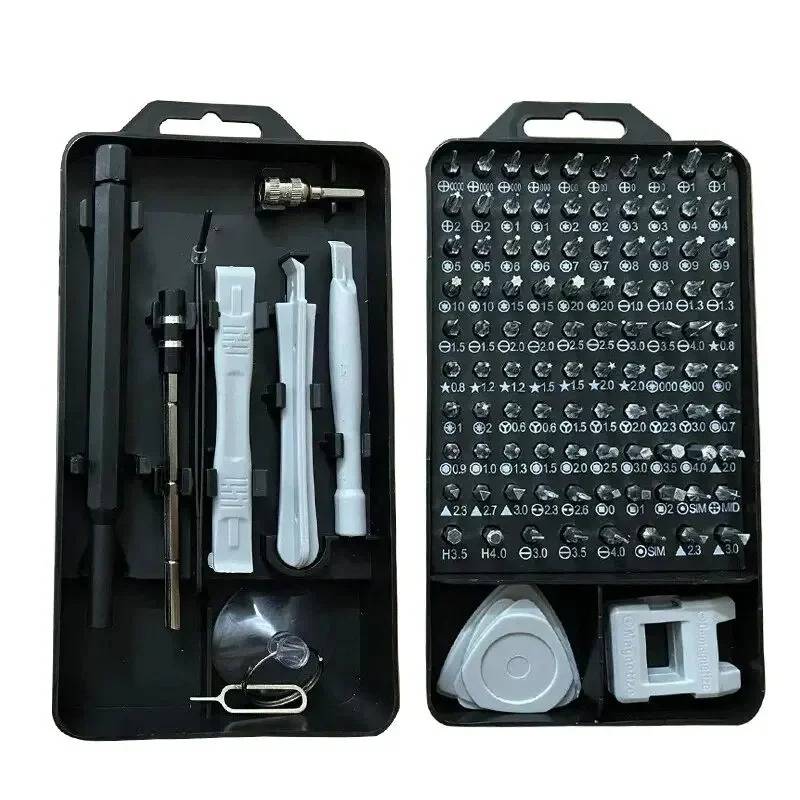 Precision Screwdriver Set with 98 Interchangeable Bits and Flexible Shaft for Electronics Repair All Vera Mart