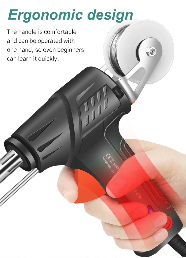 Dual Mode Welding and Cutting Tool with Ceramic Core Heating, Ergonomic Handle All Vera Mart