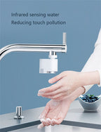 Motion Sensor Faucet Adapter with Dual Detection Zones and Auto Shutoff All Vera Mart