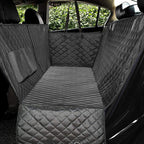 Waterproof Dog Car Hammock with Mesh Window and Zippered Side Panels, Machine Washable All Vera Mart