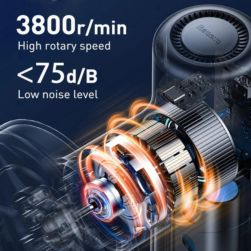 Dual Action Polisher with 4000mAh Battery and Three Interchangeable Pads for Cars All Vera Mart