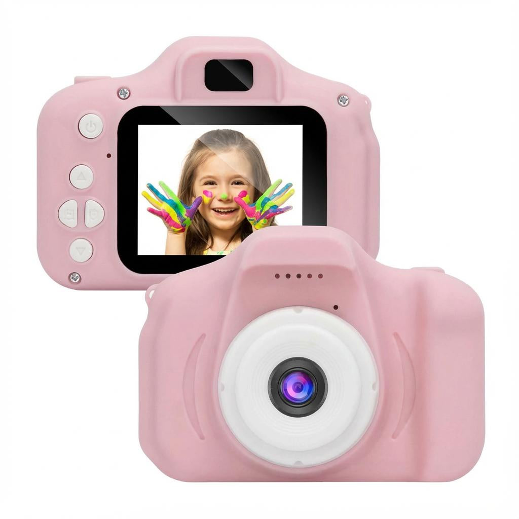 Dual Lens Kids Camera with 1080P HD Recording and Auto Focus All Vera Mart