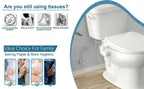 Bidet Attachment with Dual Retractable Nozzles and Adjustable Water Pressure All Vera Mart