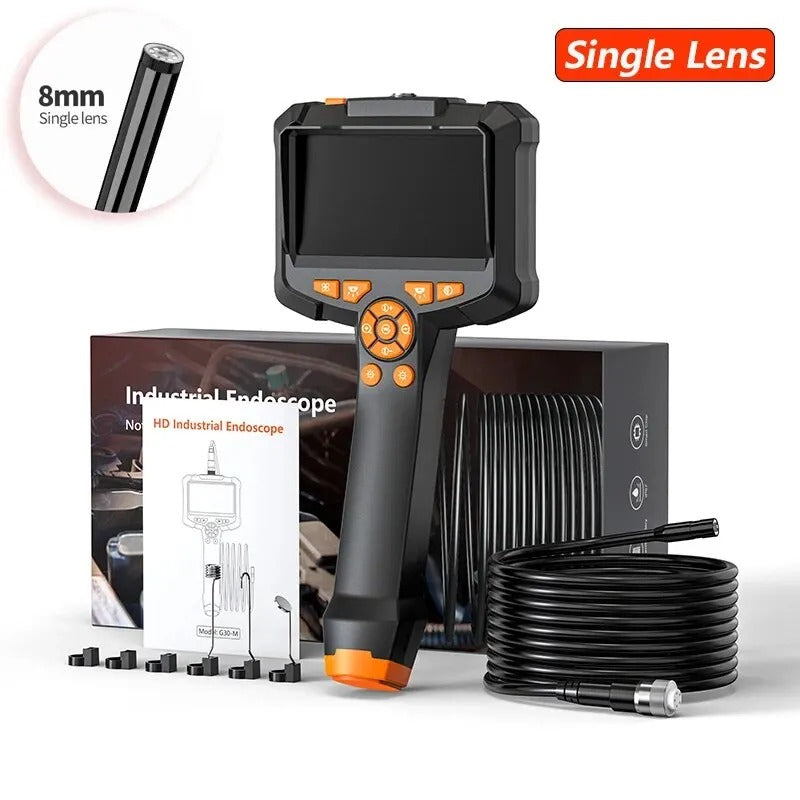 Inspection Camera with 1080P HD Display and 3 Tool Attachments, IP67 Rated All Vera Mart