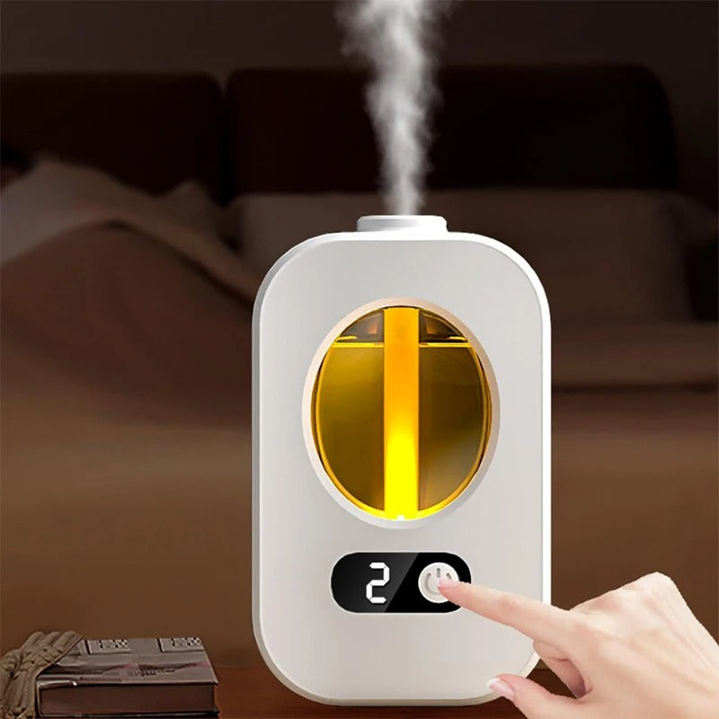 Ultrasonic Aroma Diffuser with Adjustable Spray Intervals and Rechargeable Battery All Vera Mart