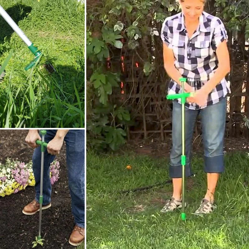 Standing Weed Puller with Three Steel Claws and Foot Pedal Lever All Vera Mart