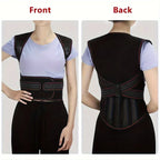 Magnetic Back Brace with 108 Magnets and ABS Support Plates, Infrared Heat All Vera Mart