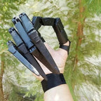 Articulated Finger Extensions Pair with Clawed Digits for Halloween Costumes