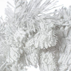22"-24" Flocked White Pine Wreath detail photo 3