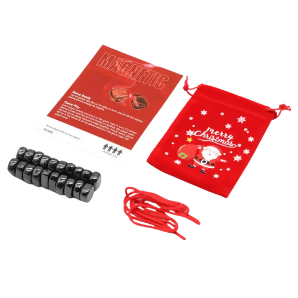 Magnetic Strategy Game with Adjustable Rope Boundary and Portable Storage Bag, Ages 6+ All Vera Mart