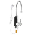 Instant Electric Kitchen Tap with Single Lever Control and Stainless Steel Construction All Vera Mart
