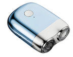 Mini Rechargeable Electric Shaver with Magnetic Charging and Travel Pouch, Water Resistant All Vera Mart