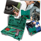 Tubeless Tire Puncture Repair Tool with Mushroom Plugs and Trigger Mechanism All Vera Mart