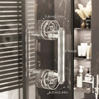 Suction Cup Door Handle for Glass and Tile Surfaces All Vera Mart