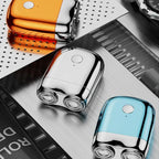 Mini Rechargeable Electric Shaver with Magnetic Charging and Travel Pouch, Water Resistant All Vera Mart
