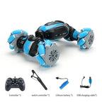 Remote Control Car with Mecanum Wheels and Double Sided Flip Design, Four Wheel Drive All Vera Mart