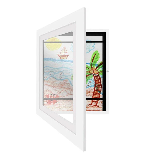 Rotating Display Frame with 150 Sheet Capacity and Wall Mount All Vera Mart