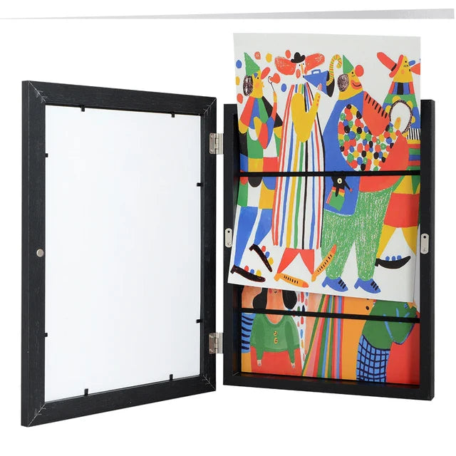 Rotating Display Frame with 150 Sheet Capacity and Wall Mount All Vera Mart