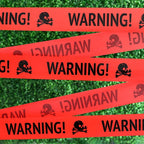 Halloween Warning Tape 2 Piece Set for Haunted House and Party Decor
