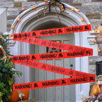 Halloween Warning Tape 2 Piece Set for Haunted House and Party Decor