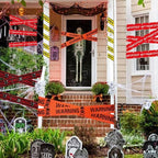 Halloween Warning Tape 2 Piece Set for Haunted House and Party Decor