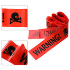 Halloween Warning Tape 2 Piece Set for Haunted House and Party Decor