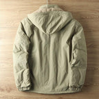Hooded Jacket with Insulated Lining and Wind Resistant Shell All Vera Mart