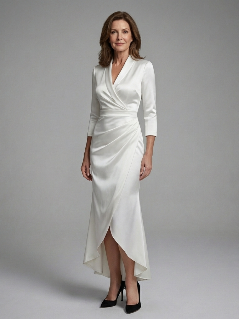 Hyacintha | Relaxed Long-Sleeve Midi Dress