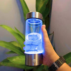 Molecular Hydrogen Water Bottle with Electrolysis Infusion and Rechargeable Battery All Vera Mart