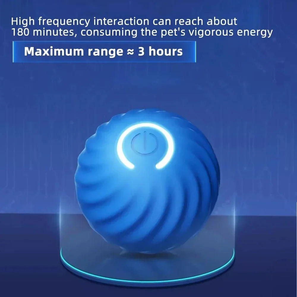 Interactive Rolling Dog Toy with Automatic Motion and Touch Activation All Vera Mart